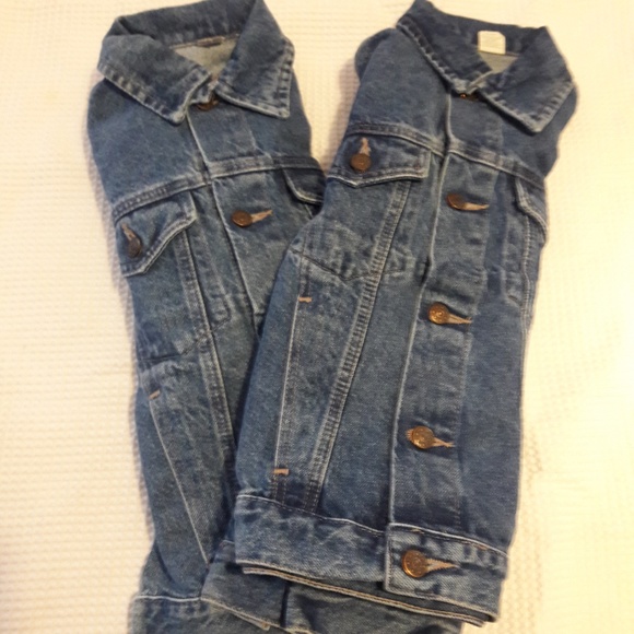 No Brand Boys Jeans Jacket 2 Pieces Blue Size:M - Picture 1 of 3